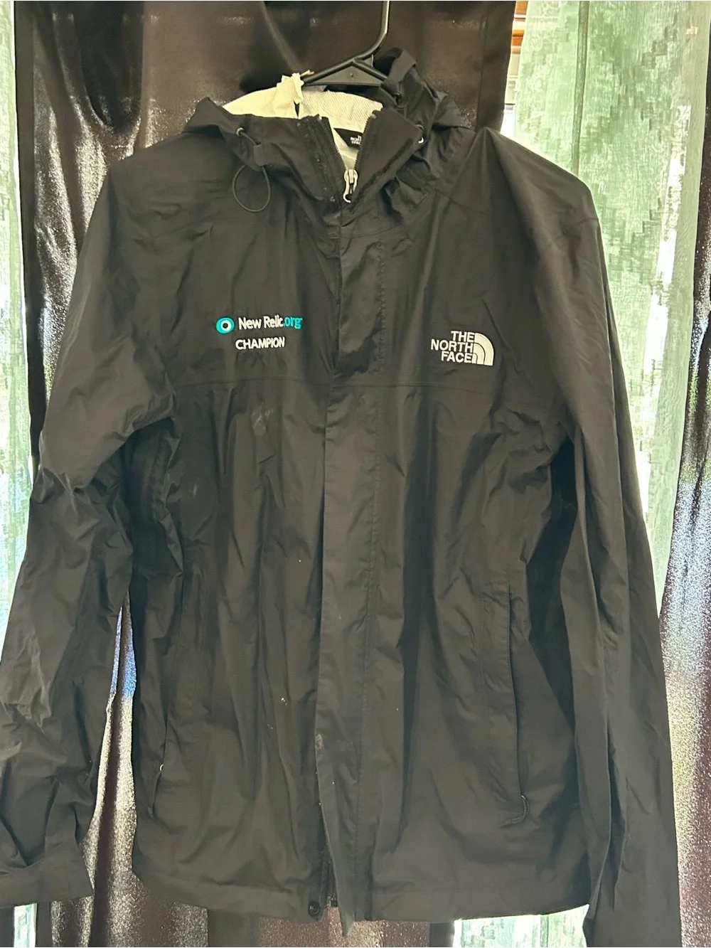 The North Face Black Men’s Hooded Raincoat Shell